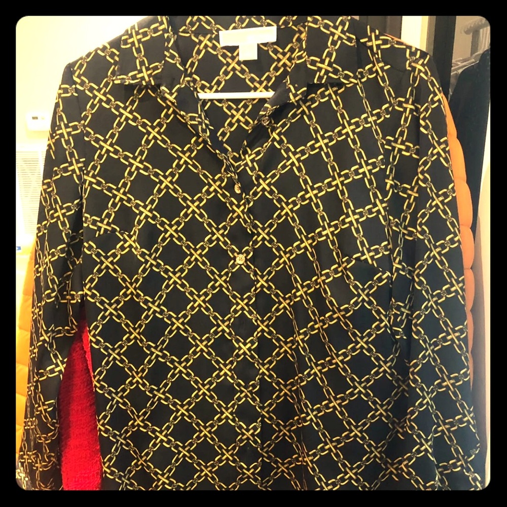 Michael Kors Buttoned Down Blouse